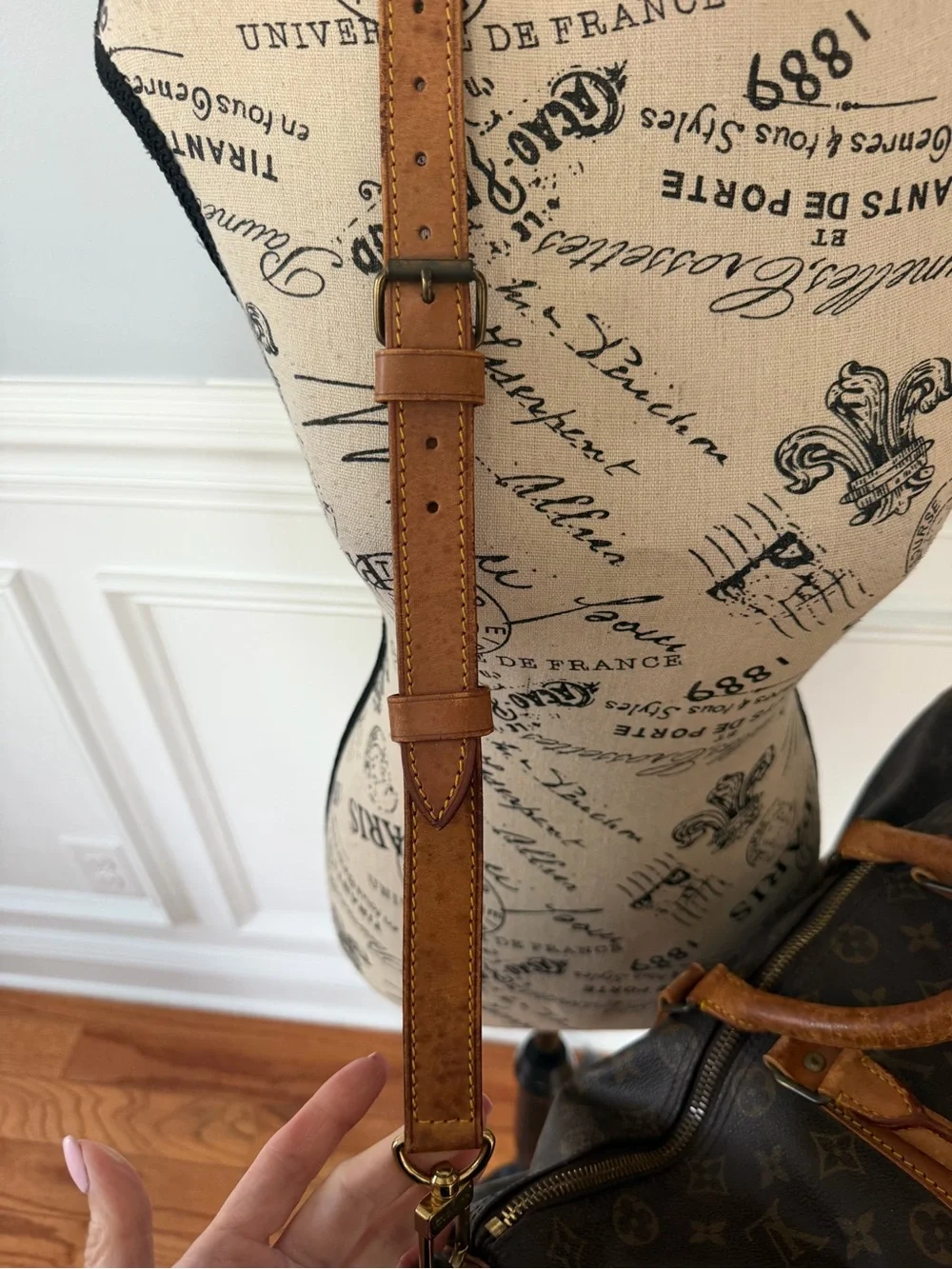 Louis Vuitton Monogram Keepall Bandoulière 45